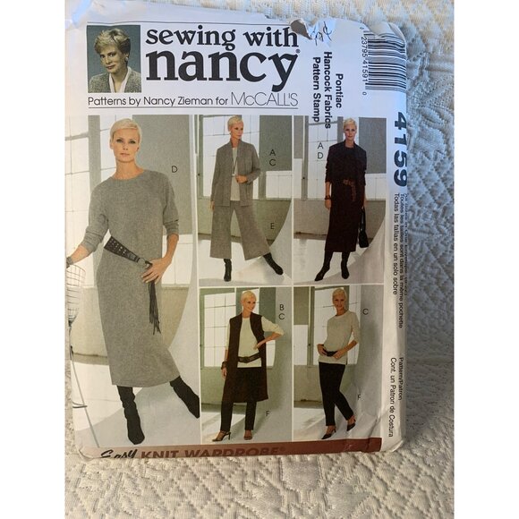 Sewing with Nancy Misses Dress Sewing Pattern sz 8-22 4159 - uncut - Picture 12 of 12